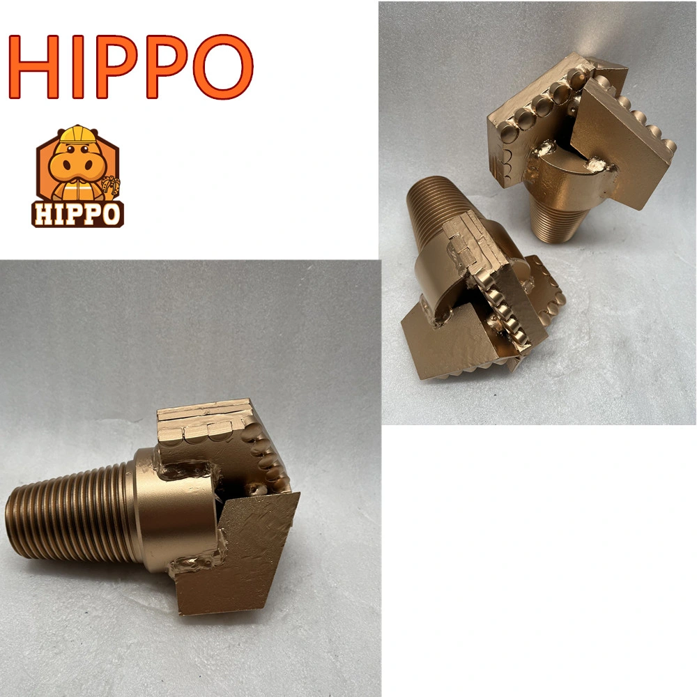 Hippo 400 mm Three-Wing Forged PDC Step Drag Bits for Water Well Drill