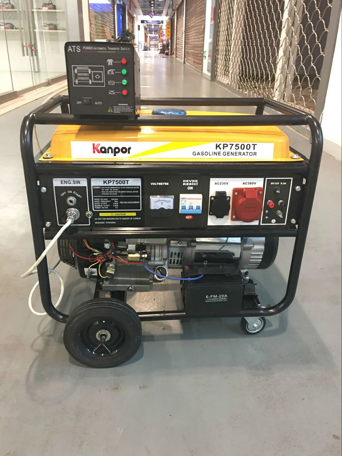 1.5kw 1500W 2.0kw 2000W 2.5kw 2500W Gasoline Electric Generator in Stock