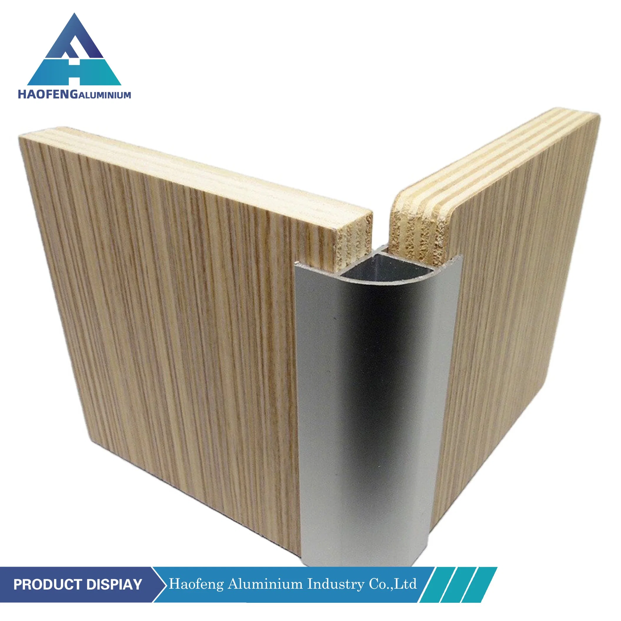 Anodized Powder Coating Aluminium Cabinet Skiting/ Tile Tirm Extrusion Decoration Material