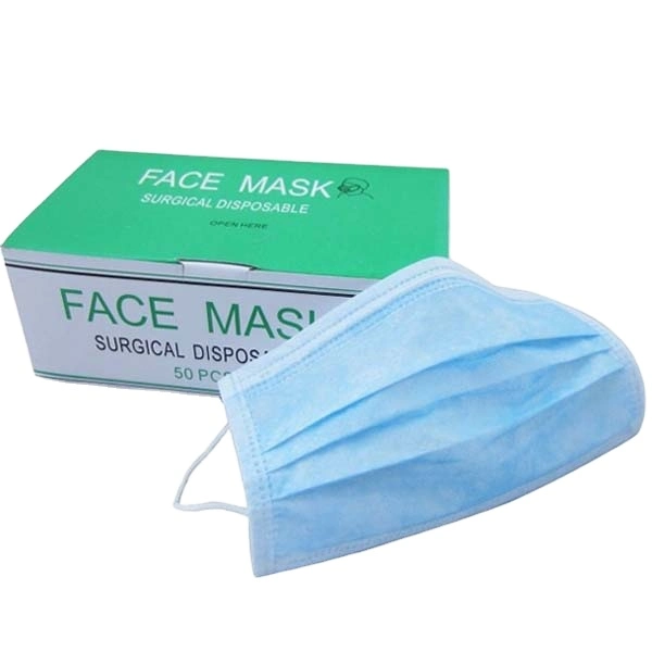 Stock Disposable Melt Blown 3ply Face Mask