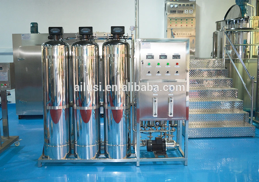 Stainless Steel Reverse Osmosis Filter System Pure Water Treatment Plant System with Price for Pharmaceutical