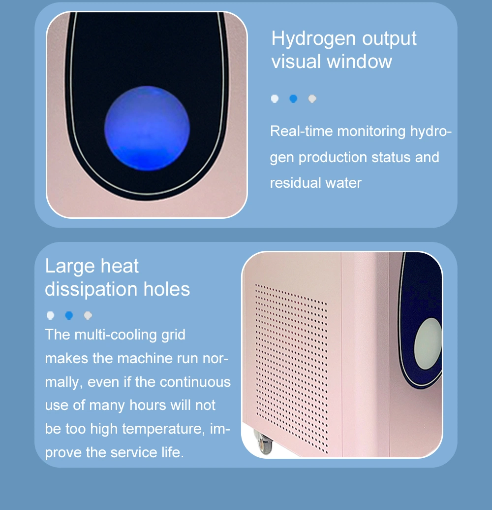 99.996% CE FCC 3000ml/Min Pem Human Use Hydrogen Device