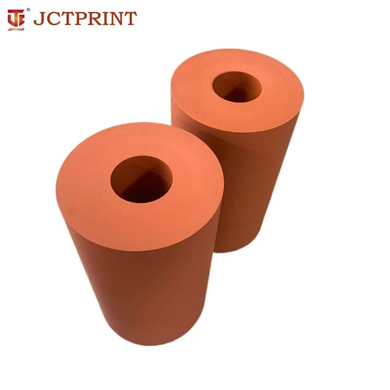 Rubber Coated Conveyor Rollers PU Polyurethane NBR UV Ink Fountain Silicone Rubber Roller for Packaging Equipment Machinery