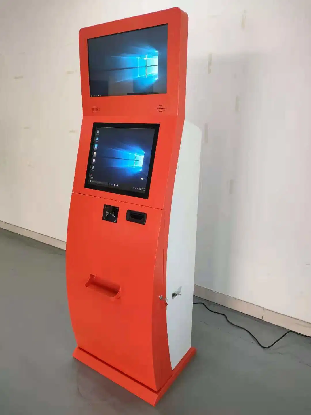 New Design Telecom Dual Touch Screen Self Service SIM Card Vending Kiosk