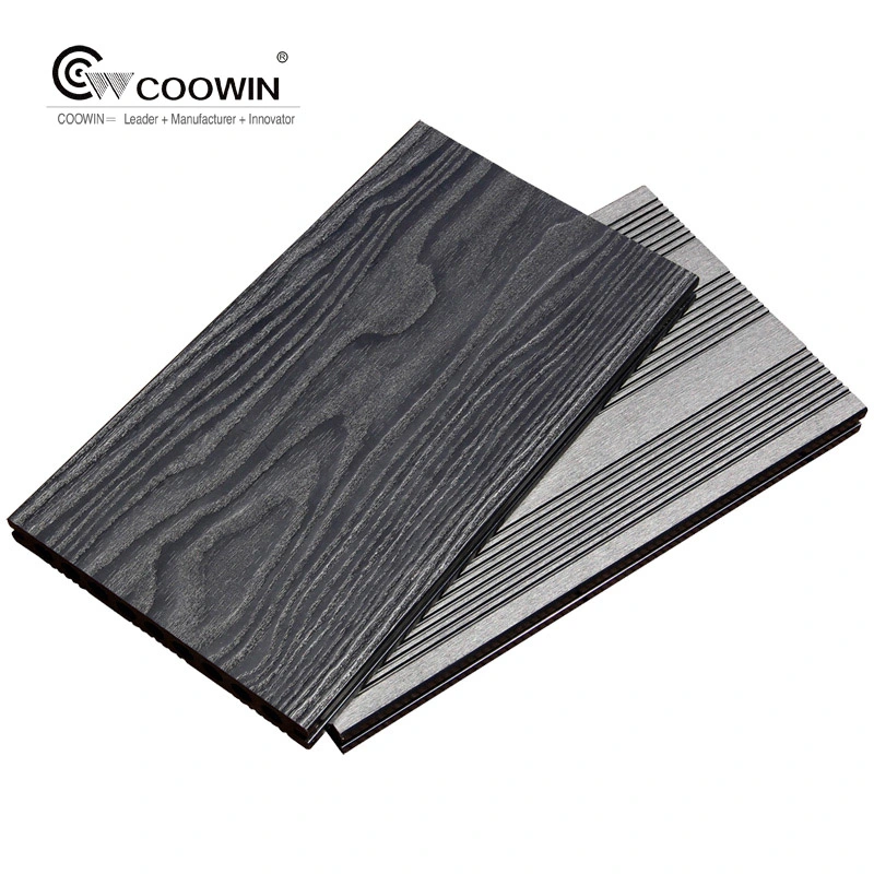 Eco Friendly Wood Plastic Composite Decking Floor Decoration Material