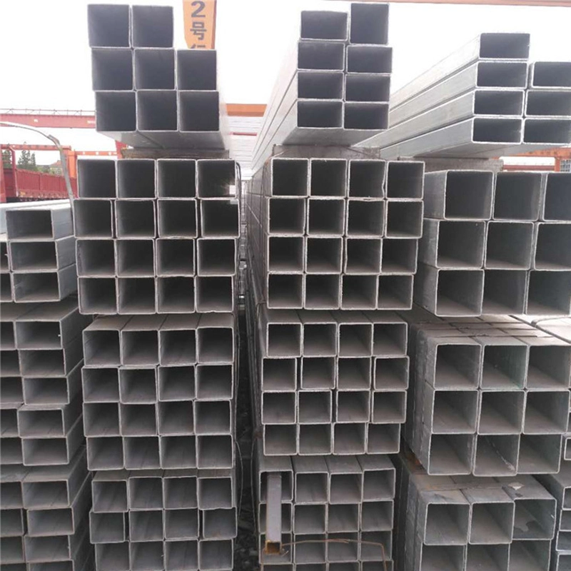 Hot DIP ASTM A36, ASTM A500, ASTM A53, ASTM 106 Greenhouses Structure 2X2 40X40 Rectangular Steel Galvanized Square Tube