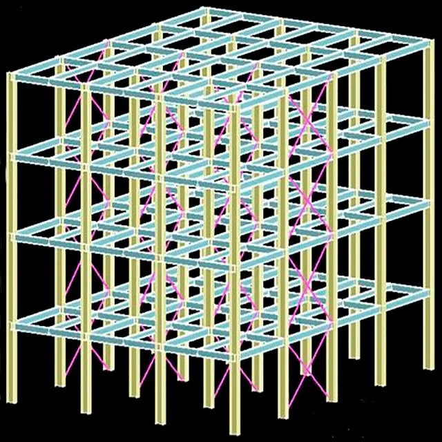 La Chine usine Sinomega Structure en acier et l'entrepôt