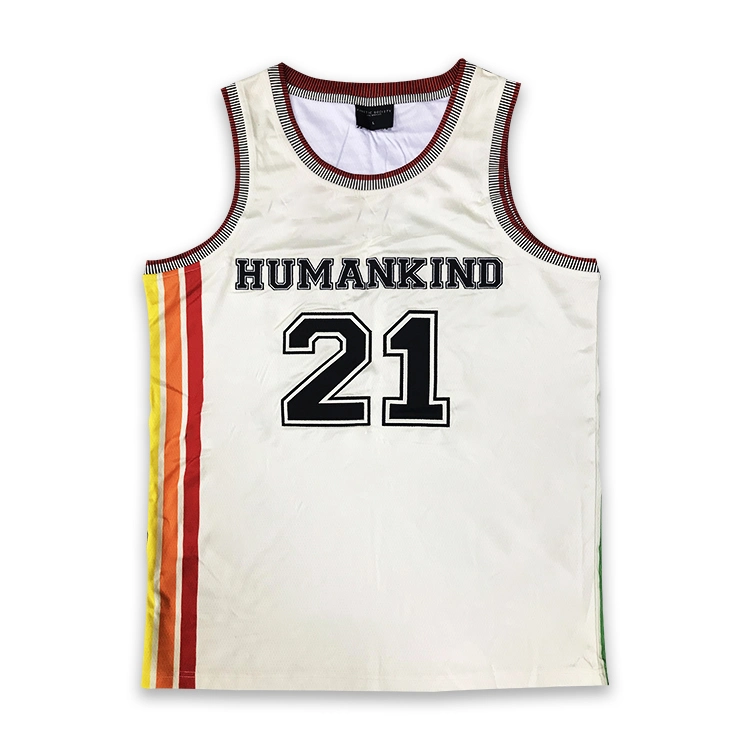 Cheap Wholesale/Supplier Sublimation Basketball Vest Custom Latest Design Reversible Basketball Jersey