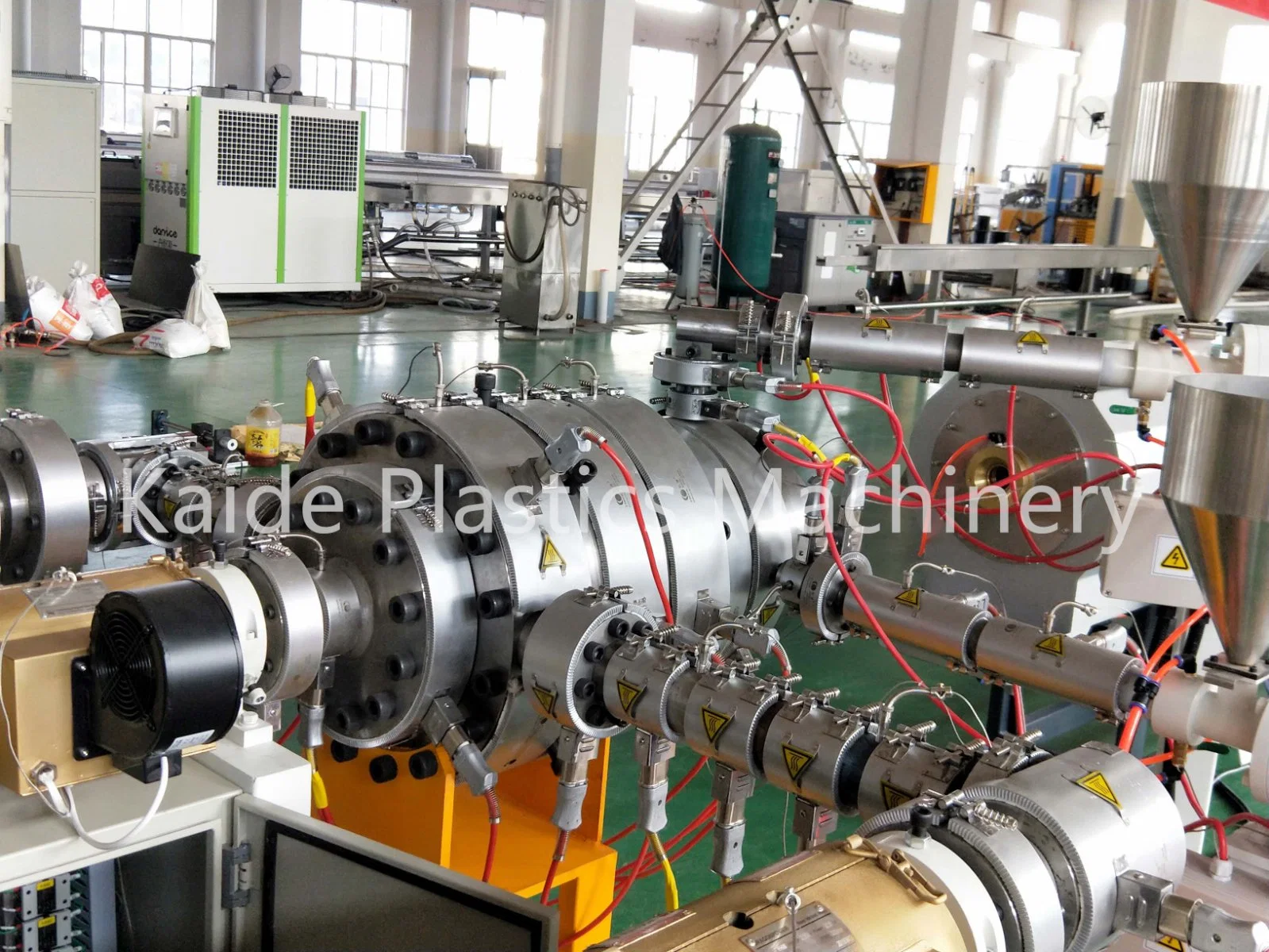 50-200mm PP Pipe Making Machine / Drain Pipe Supplier