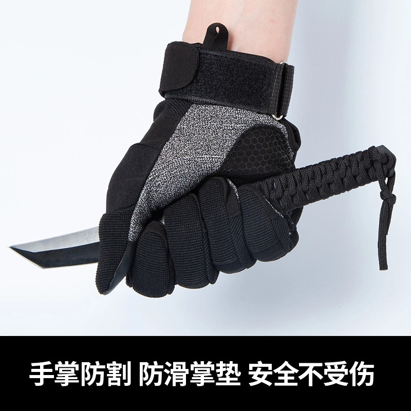 Factory Anti-Cut Level 5 Hppe Anti Puncture Durable Cut Resistant Gloves Mining Red Latex Coated Safety Gloves