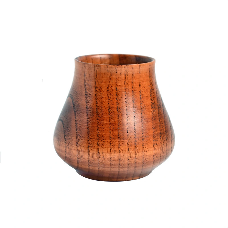 5cm Height Eco Friendly Wooden Jujube Handmade Natural Wine Cup