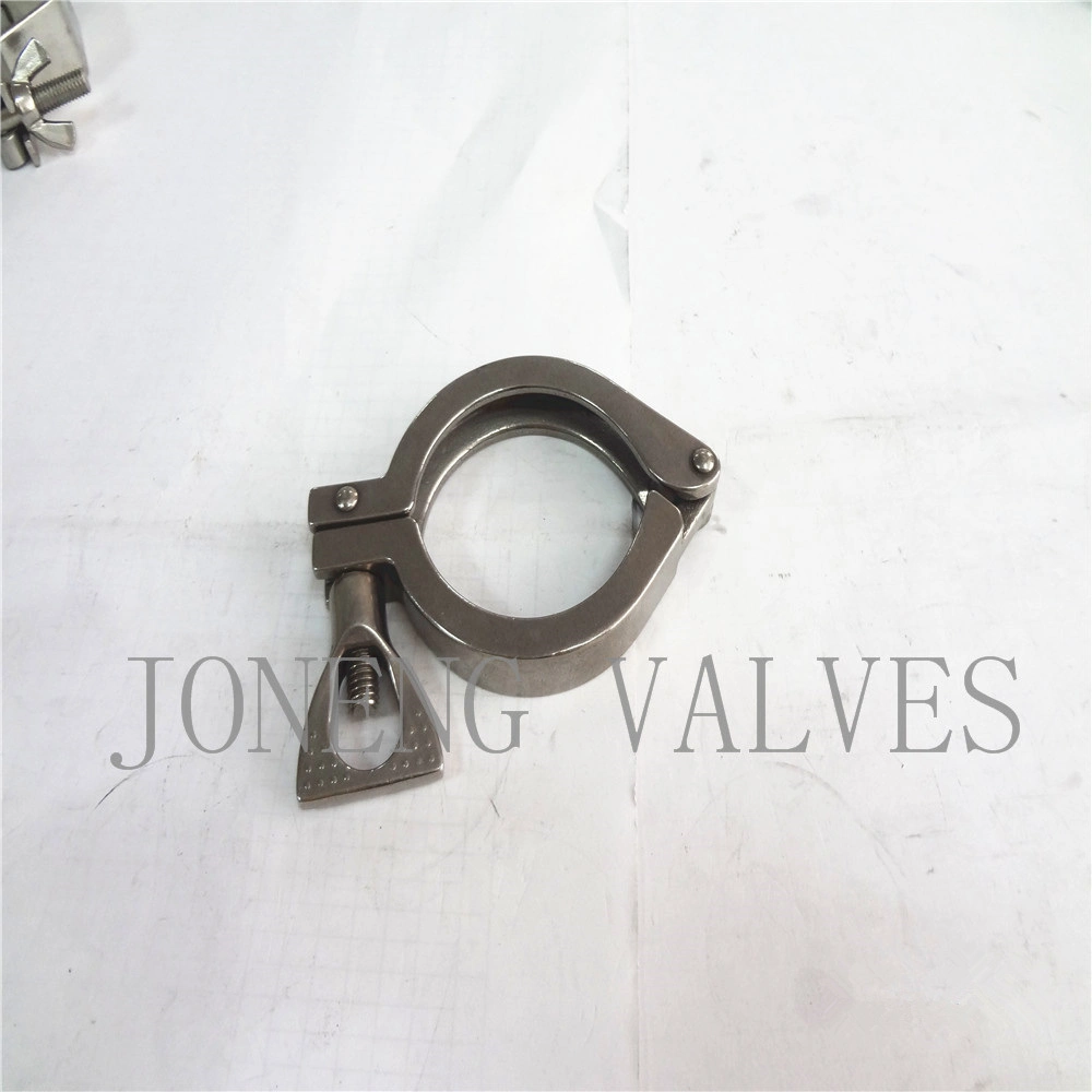 China Stainless Steel Sanitary Food Grade Single Pin Joint Clamp (JN-CL2002)