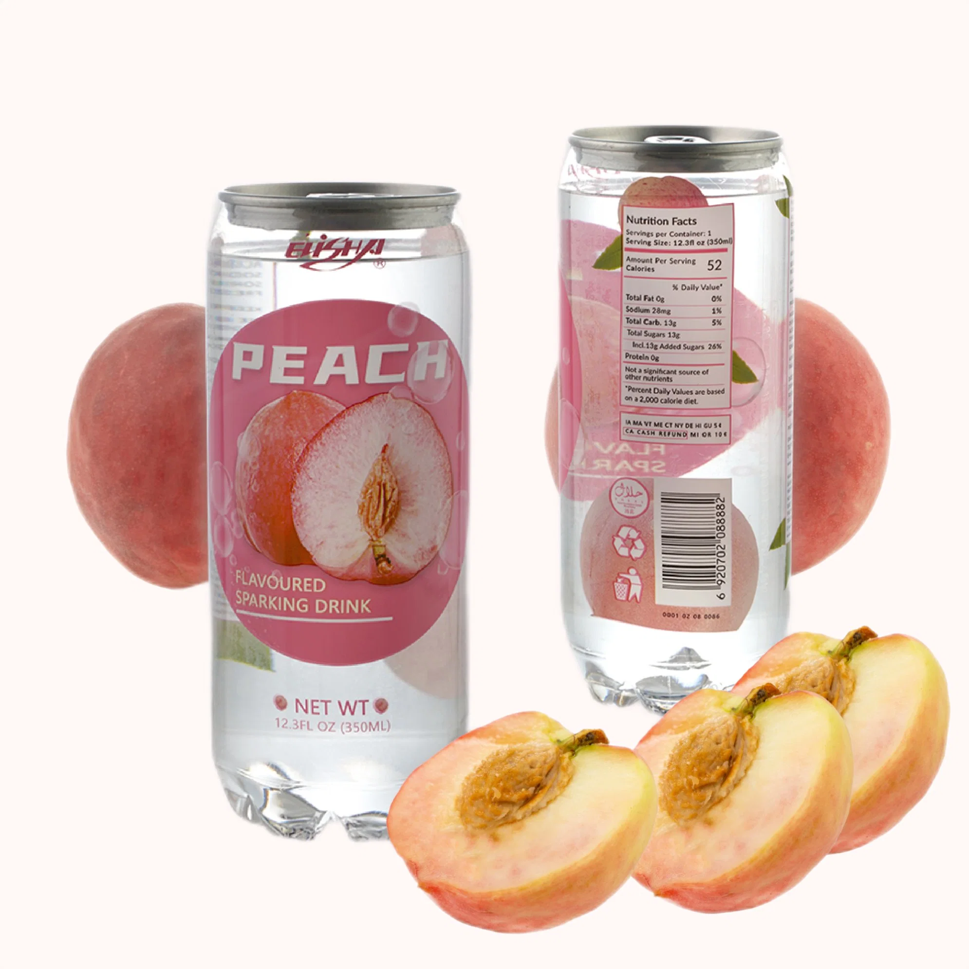 Fruit Flavor New Design Sparkling Water