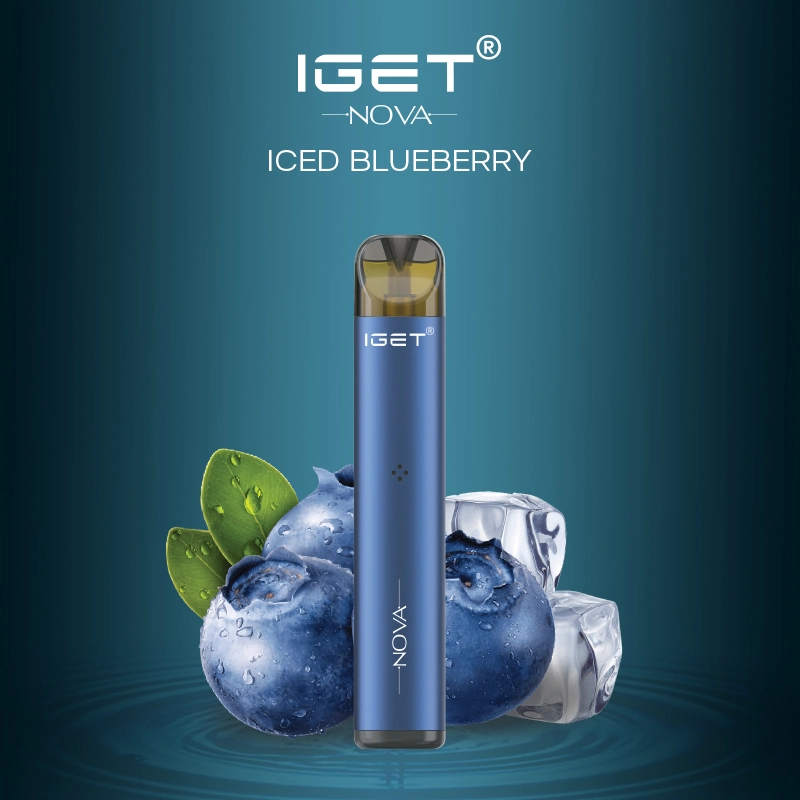 Iget Kit Nova 500 inhalaciones E cigarrillo mejor sabor sabores de frutas