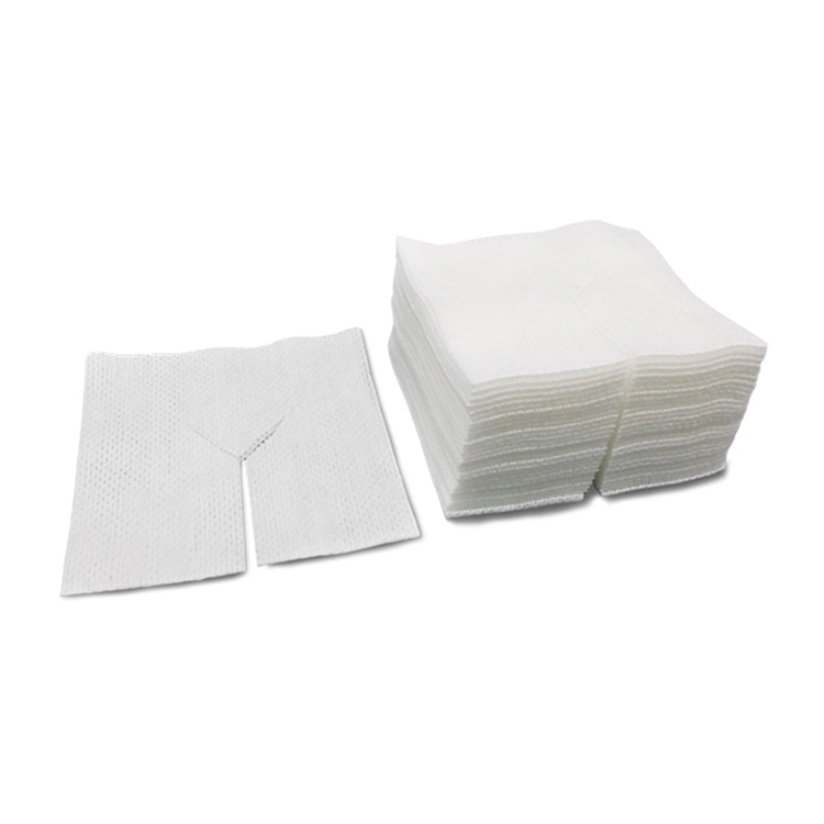 Disposable Trach Drain Sponges All Pads Are Folded by Machine