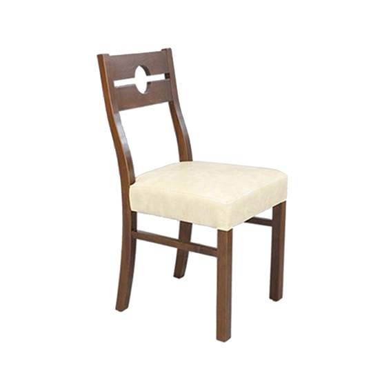 Modern Outdoor Vintage Wooden Furniture Cafe Restaurant Chairs Foshan