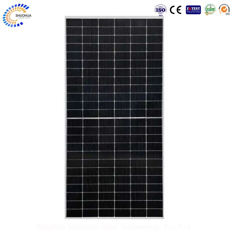 450W 440W 430W 420W MBB 9Bb 144PCS Media celda Corte Mono Panel Solar PV Alta Potencia 1000/1500VDC Energía Solar Panel