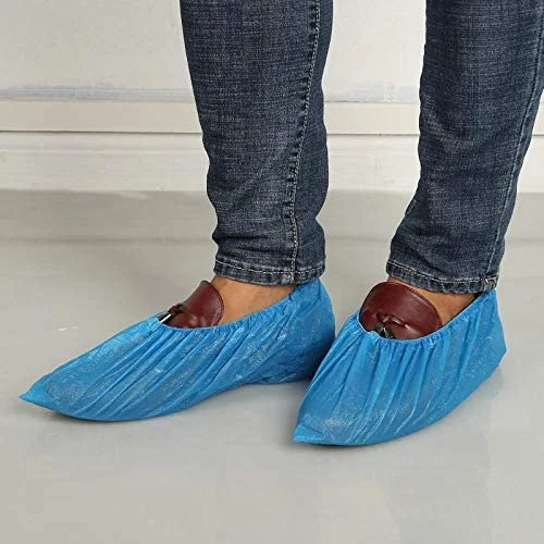 Plasticshoe Cover Household Elastic Biodegradable PE Shoe Cover
