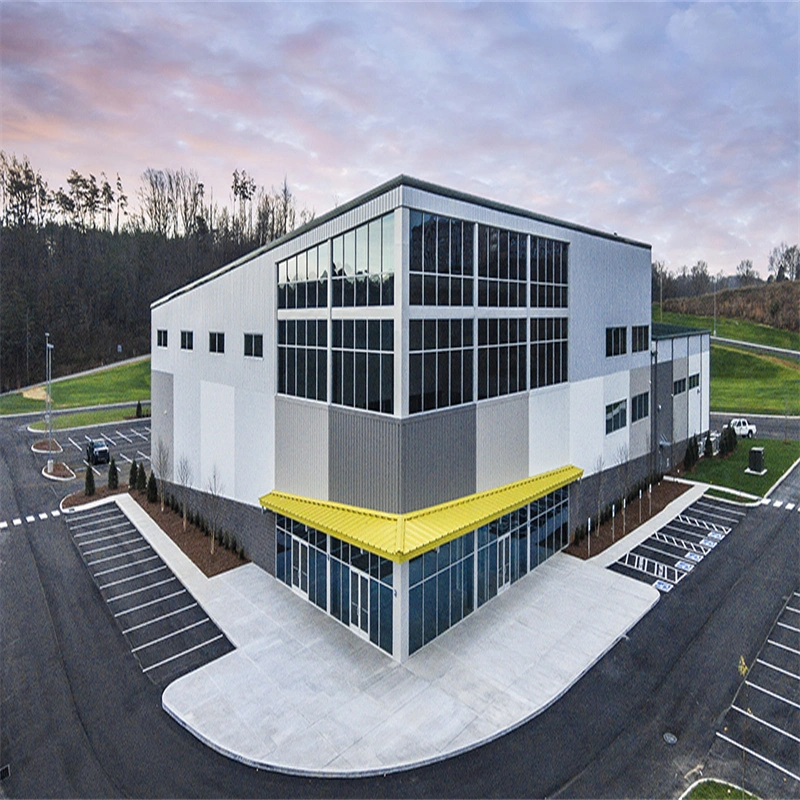 Новый дизайн здание офиса из высококачественных стальных конструкций