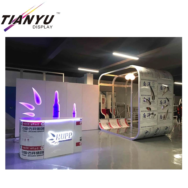 Hot Sale Aluminum Easy Assemble Oversea Booth Design and Construction