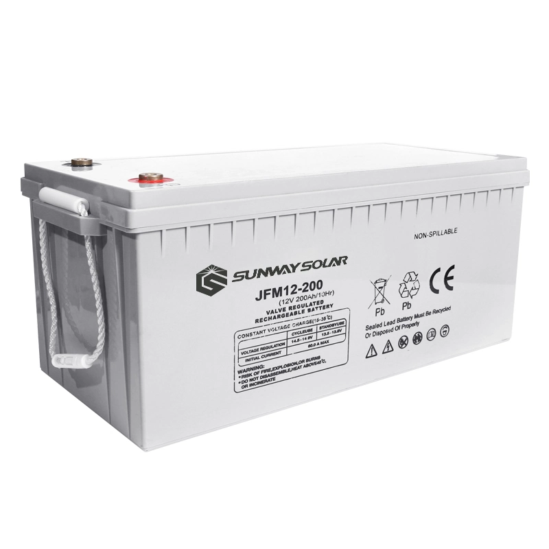 Maintenance-Free SGS ISO CE Gel Deep Cycle Battery 12V 250ah