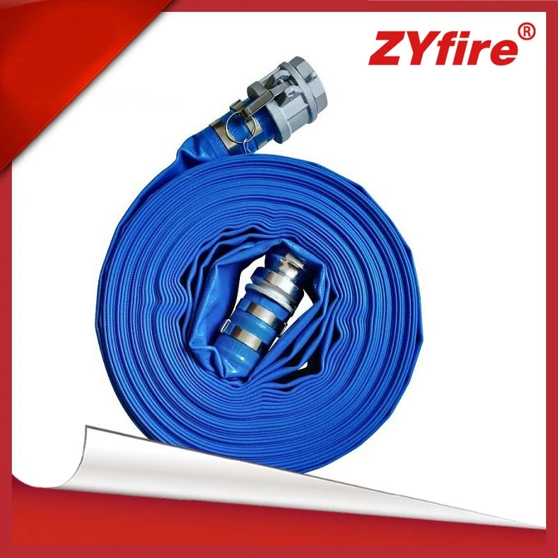 Pump Fitting 4" 6" Large Diameter PVC Layflat Hose