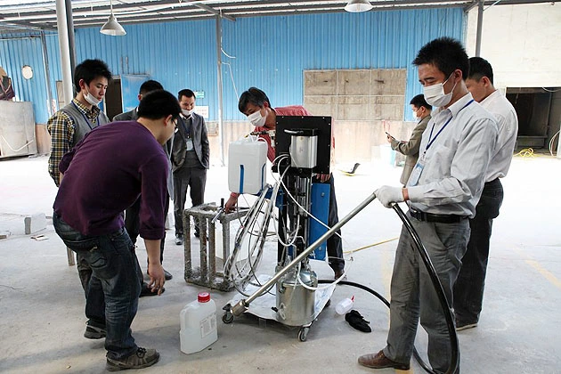 Resin-Fiber Fiberglass Chopper Spray Machine