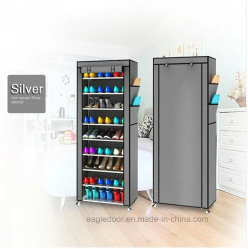 Schuh Schrank Schuhe Regale Lagerung große Kapazität Home Möbel DIY Einfacher tragbarer Schuh-Rack-Organizer N20 (FS-02B)