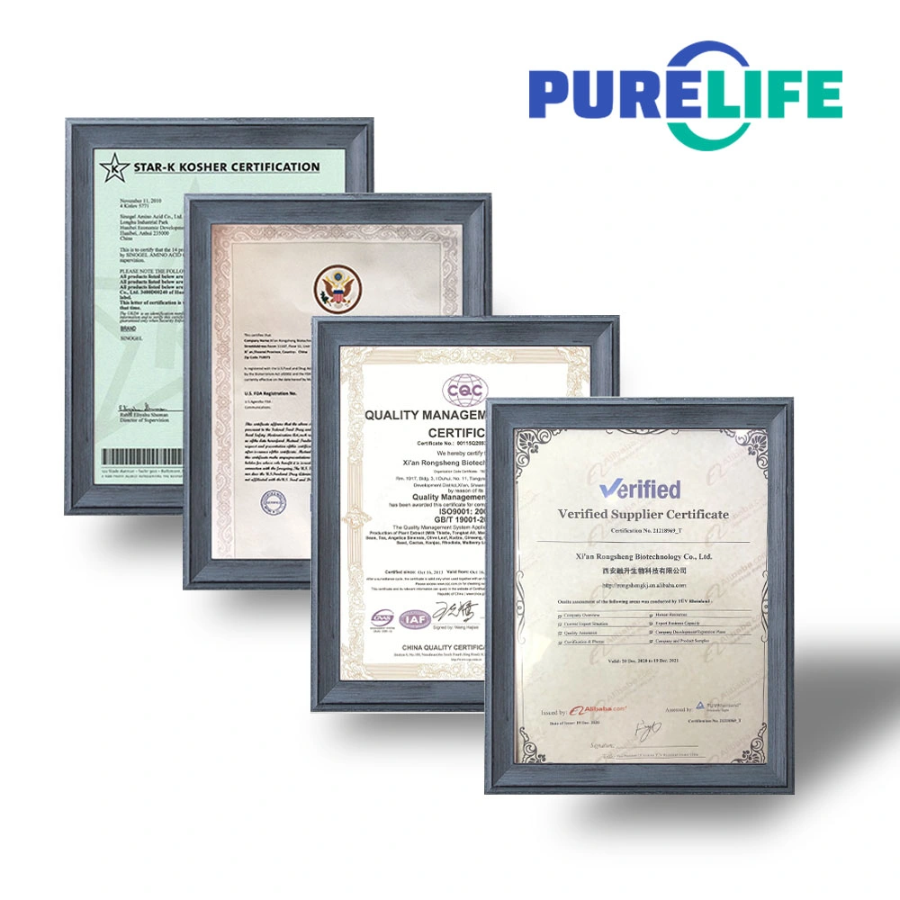 Purelife High quality/High cost performance Purity 99% CAS 480-41-1 (+/-) -Naringenin/ Naringenin Powder