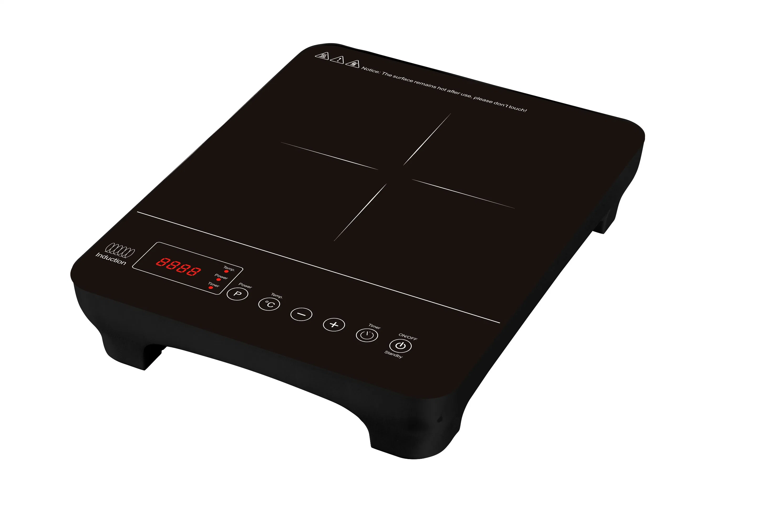 Ce RoHS Spain Italy UK Germany Market Electric Stove Induction Cooker