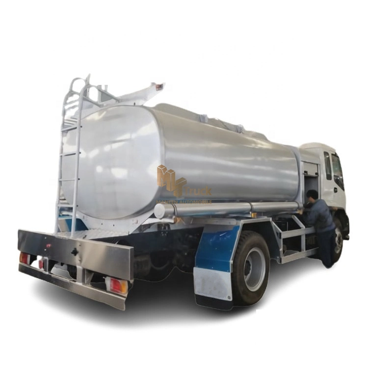 Isuzu Ftr 10 Cbm 4X2 10000L Oil Aircraft Refueling Vehicle 10000liters Aviation Helicopter Jet Refueler Dispensing Fuel Tank Truck