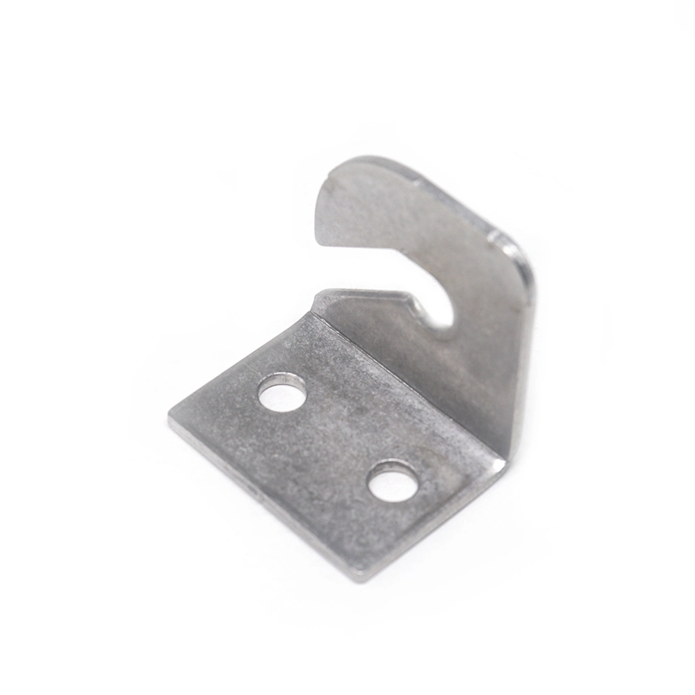 China Custom Metal Alloy Fabrication Polish L Shaped Mounting Bracket Right Angle Bracket Furniture Fitting Bracket