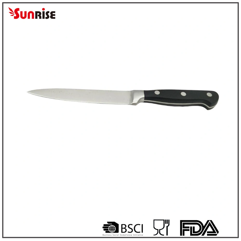 Household Cutlery Kitchen Knife 8 Inch Carving Plastic Handle Knife (KSK218)