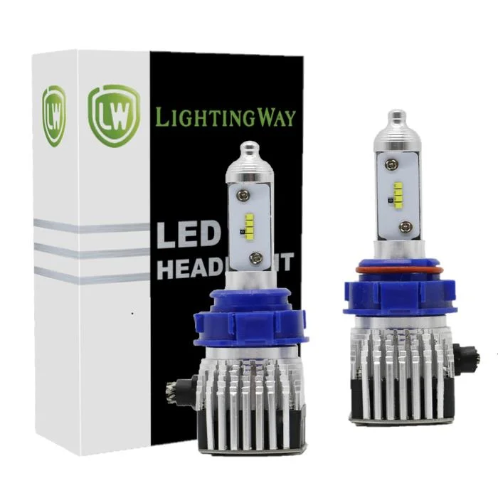 مصباح LED تلقائي ومصابيح الضباب 60W8000lm 6000K أبيض/أسود 24W 5202 لمبة مصباح الضباب