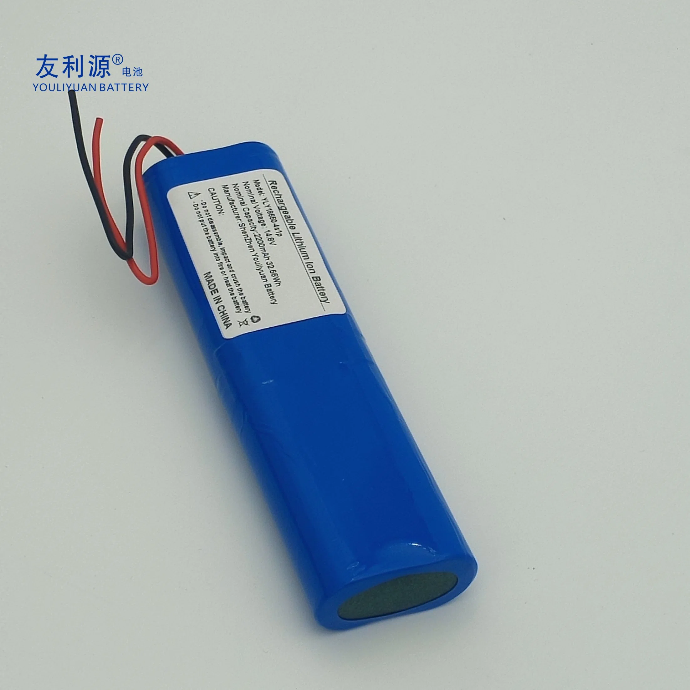 Factory New Product 18650 Cells 4s1p 14.8 V 2200mAh Cordless Power Tools Vacuum Cleaners Li-ion Battery