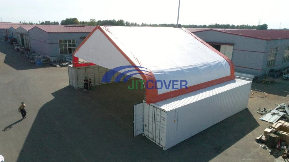 Steel Shipping Container Inflatable Air Dome Shelter Tent (JIT-5040C)