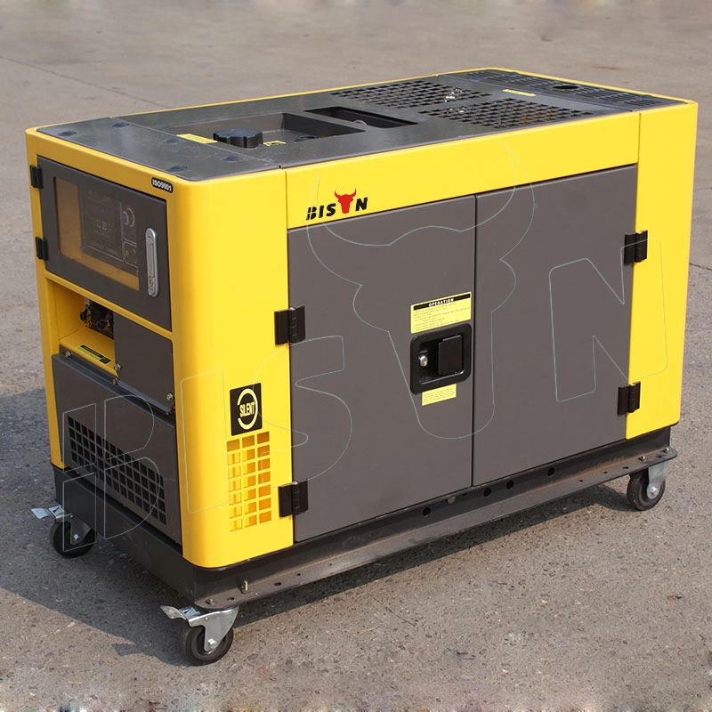 Bison Air-Cooled Copper Wire Strong Frame 11kv Diesel Generator Set