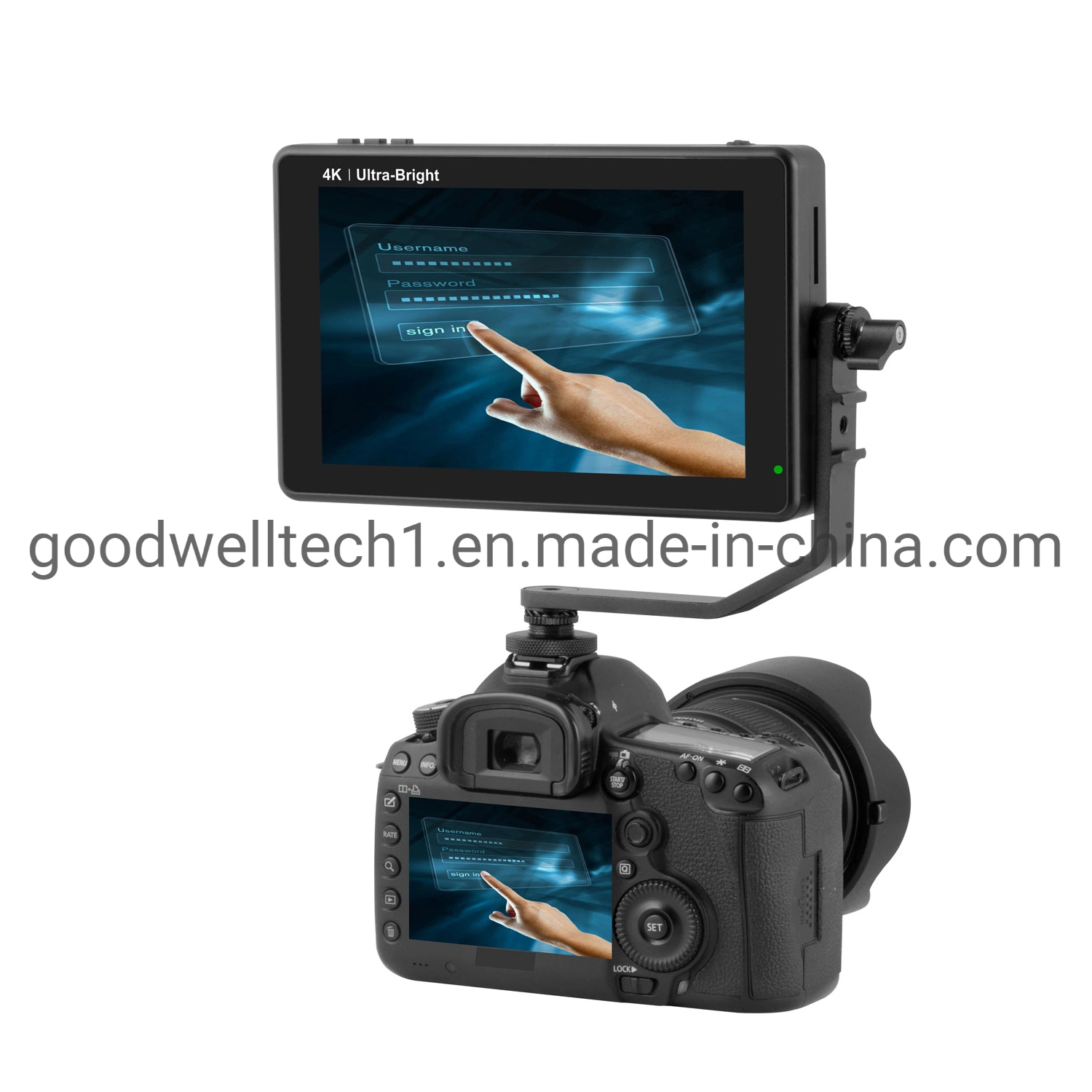 7 Panel IPS LCD TFT Lut 3D 3G con pantalla táctil de entrada y salida SDI