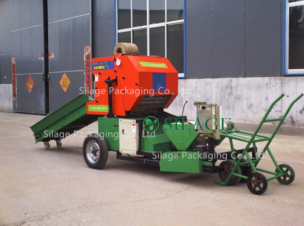 Hydraulic Powered Mini Round Baler for Thailand