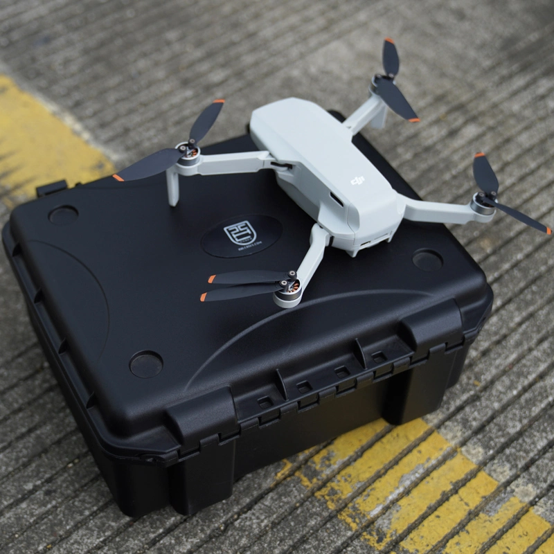 Watertight Hard Plastic Protective Drone Carrying Cases for Travel & Storage