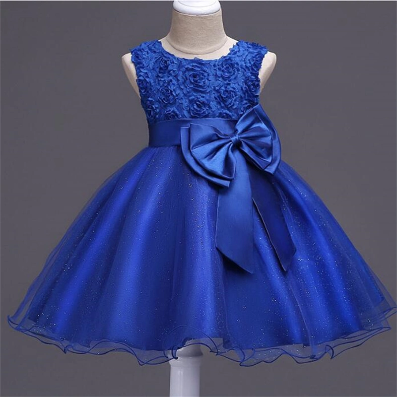 Flower Girl Dress Wedding Birthday Party Kids Dresses for Girls