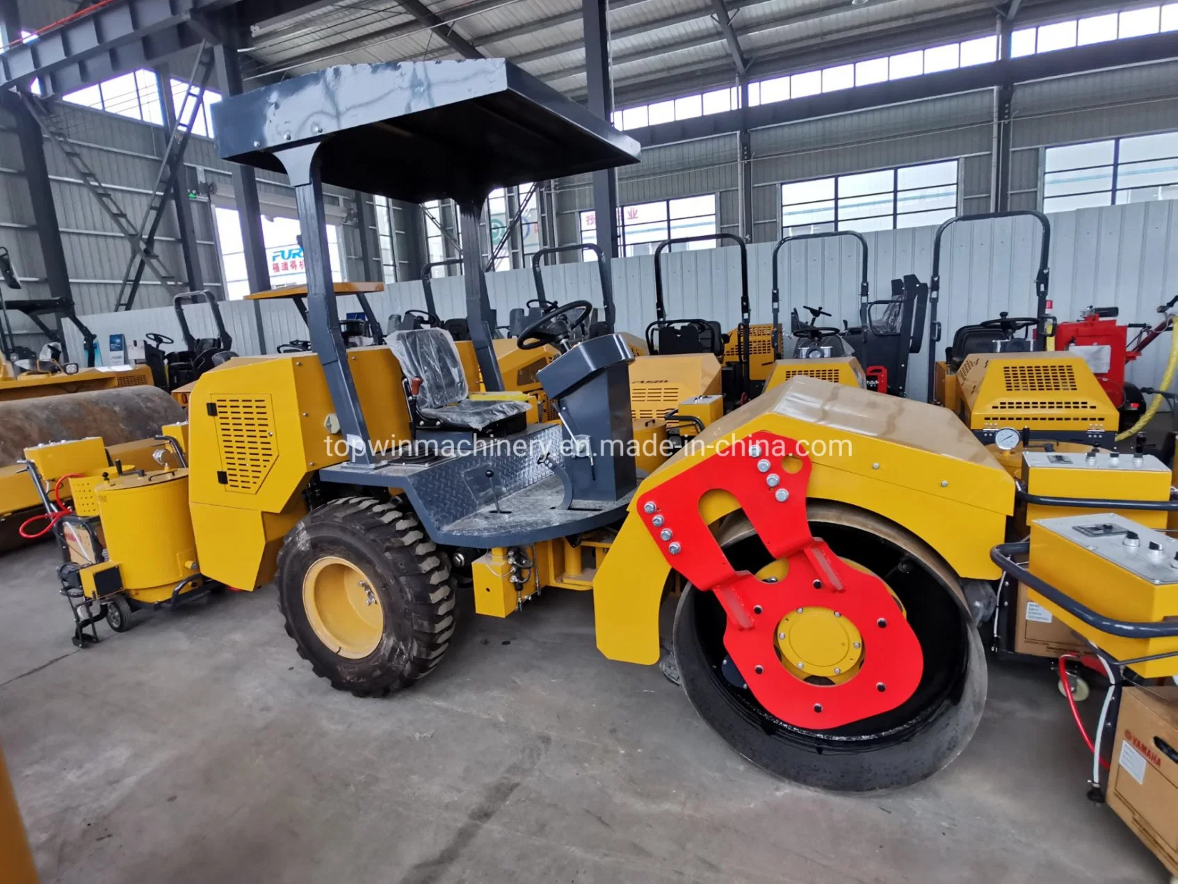 Single Drum Road Roller Small Mini Compactor