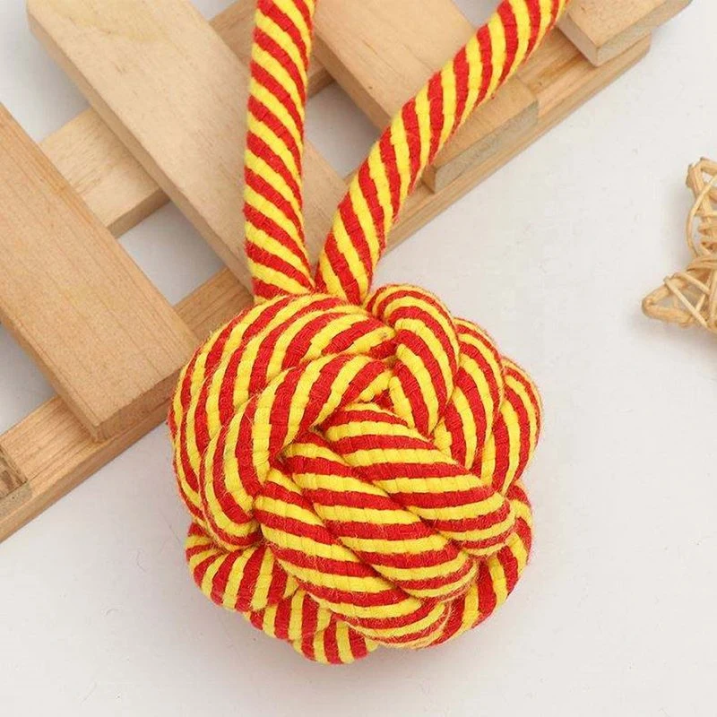 Multi Set Eco Gray Natural Hemp Rope Pet Dog Toy