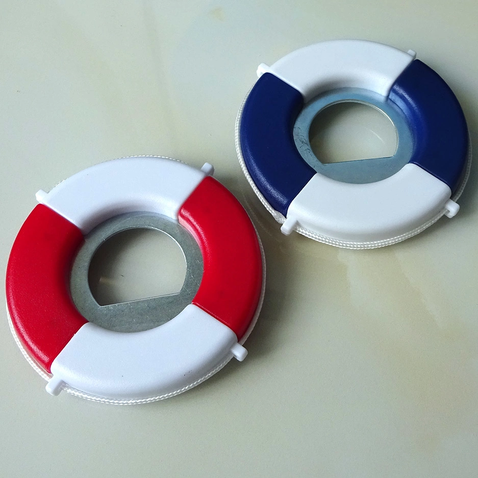 Round Life Buoy Shape Beer Bottle Opener Print Logo for Promotion