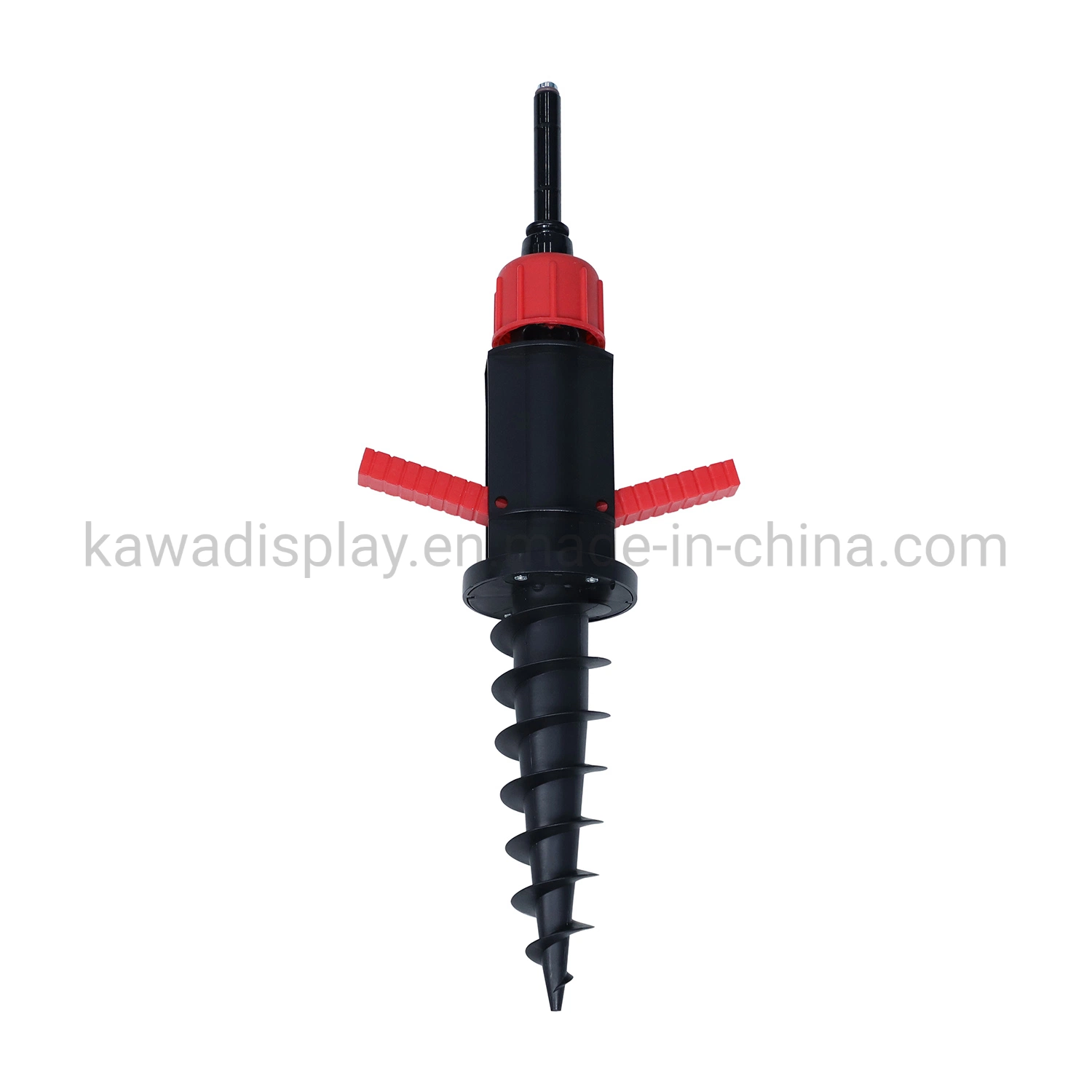 Kawa Display 51cm Ground Spike Stand Base with Full Fiberglass Feather Banner for Lawn or Sand