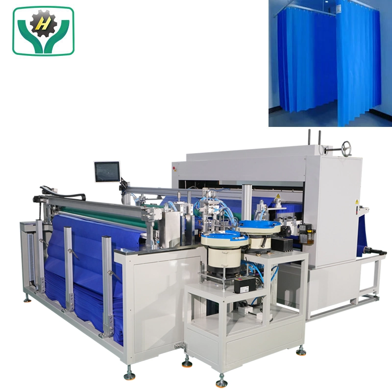 Ultrasonic Disposable Surgical Beauty Salon Customized Waterproof Bed Curtain Drapery Machine