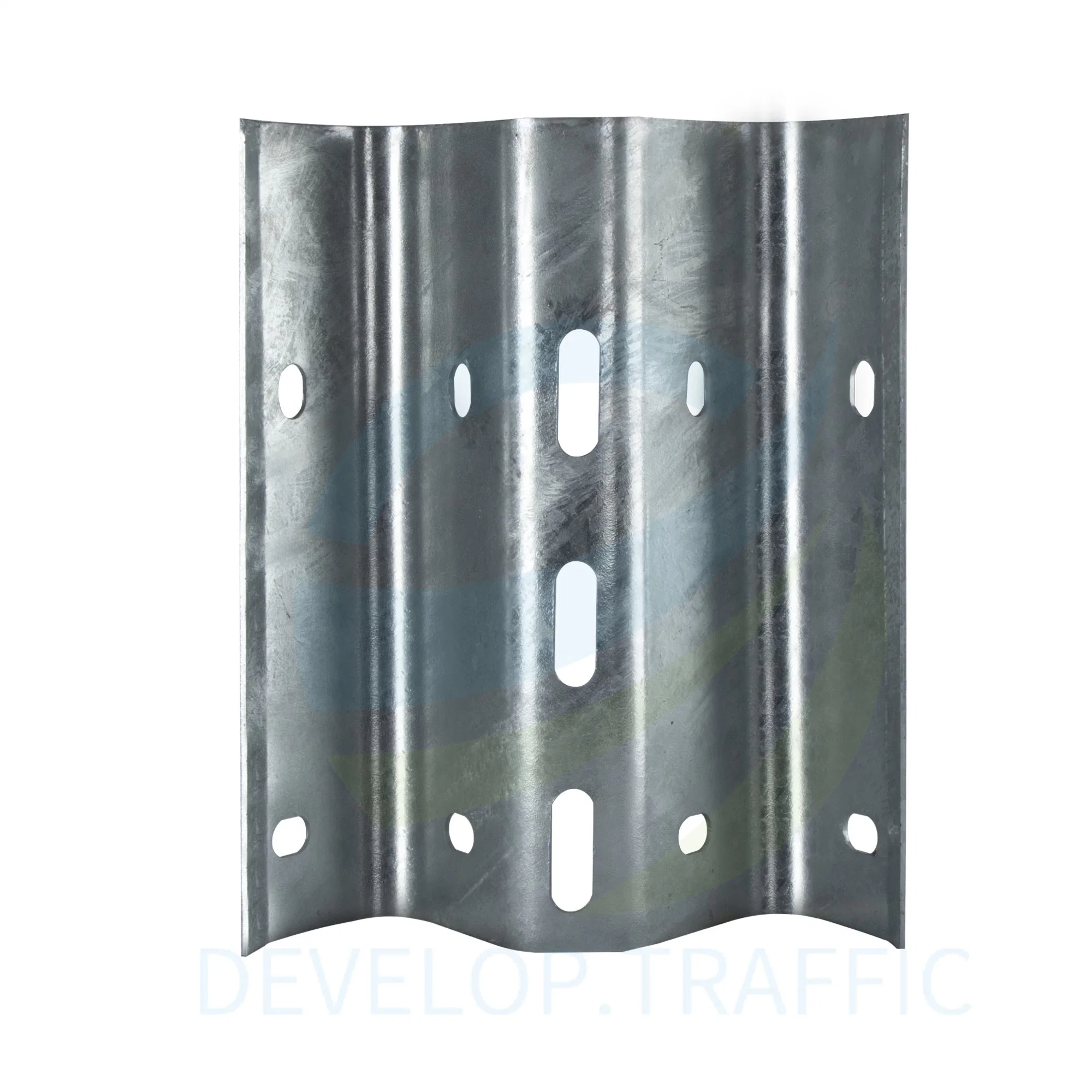 Galvanized Roadway Guardrail Road Safety Traffic Barrier Metal Beam Crash Barrier