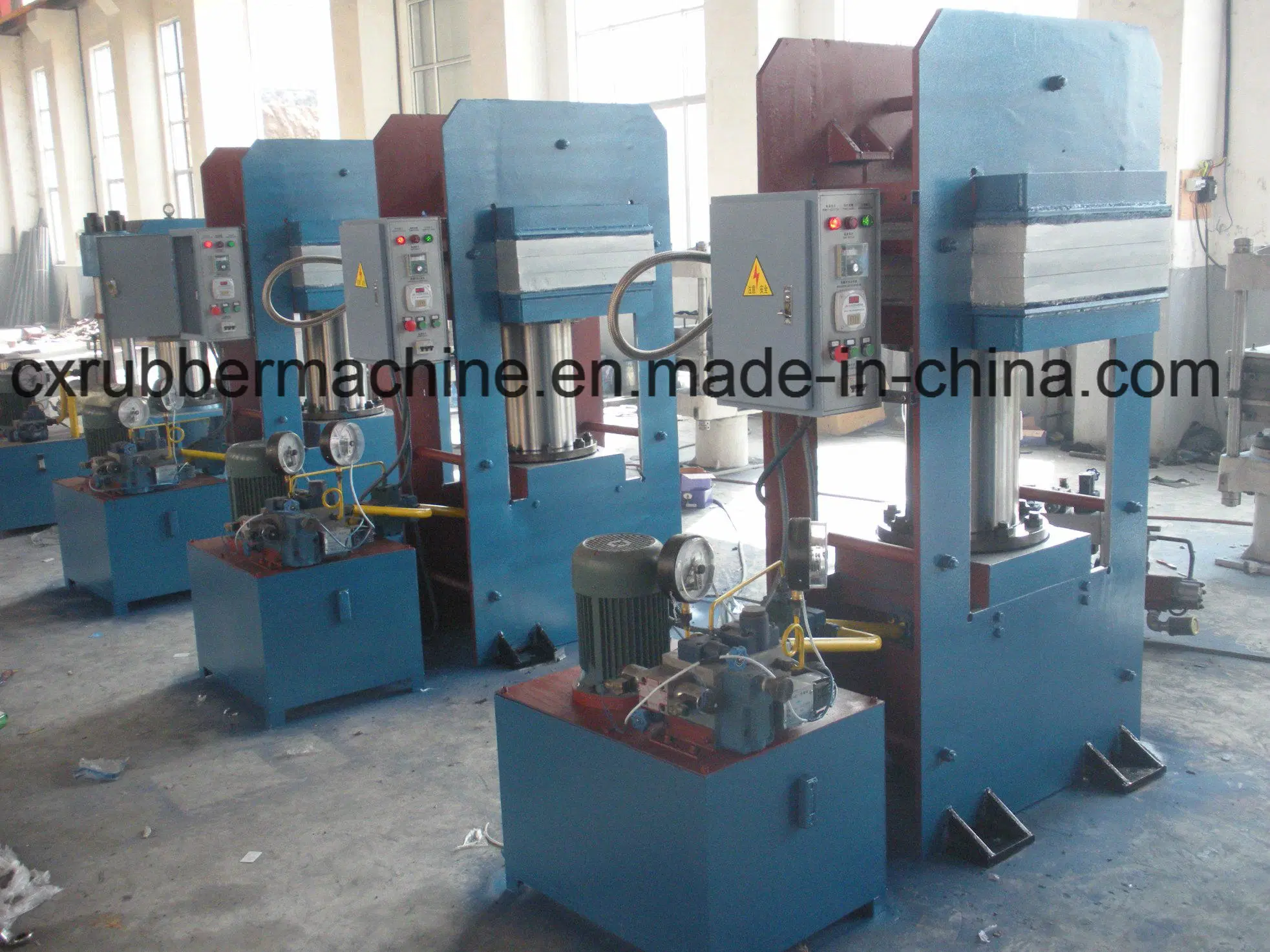 Rubber Tile Vulcanizing Press/Rubber Tile Making Machine/Rubber Tile Machine