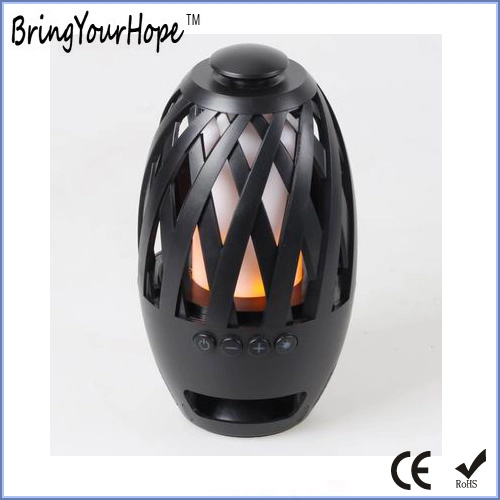 Enceinte Bluetooth avec torche flamme LED Dancing