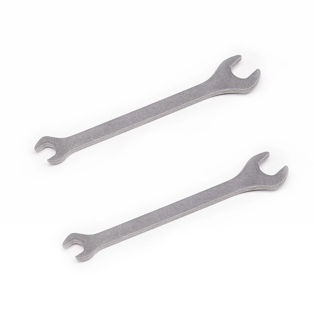 Hardware Factory Fabrication Aluminum Blank Sheet Metal Stamping Parts Custom Stainless Steel Manual Hexagon Open End Flat Wrench